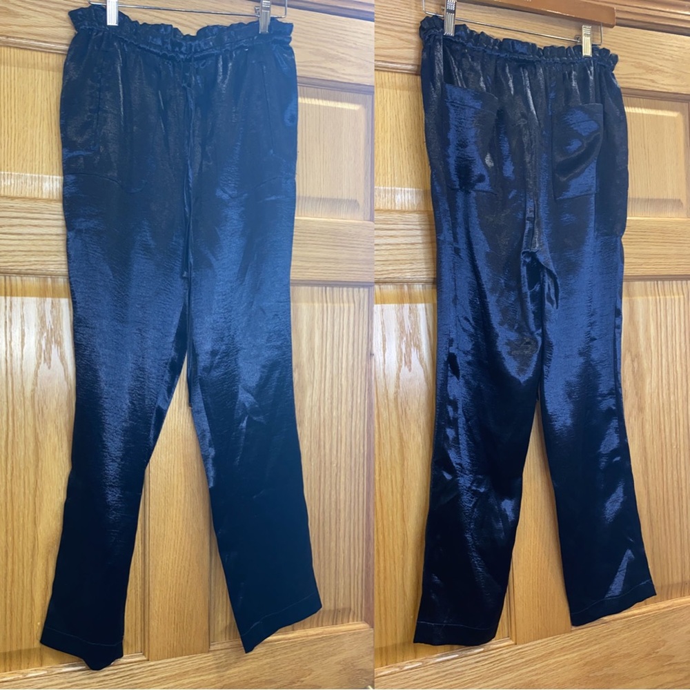 Just One Answer Satin Pants